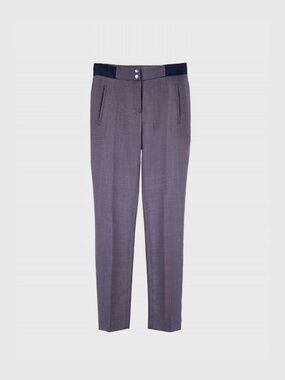 HUGO Hugo Boss Henele Womens EU 34/ XS Navy Pink Patterned Slim Leg Pants